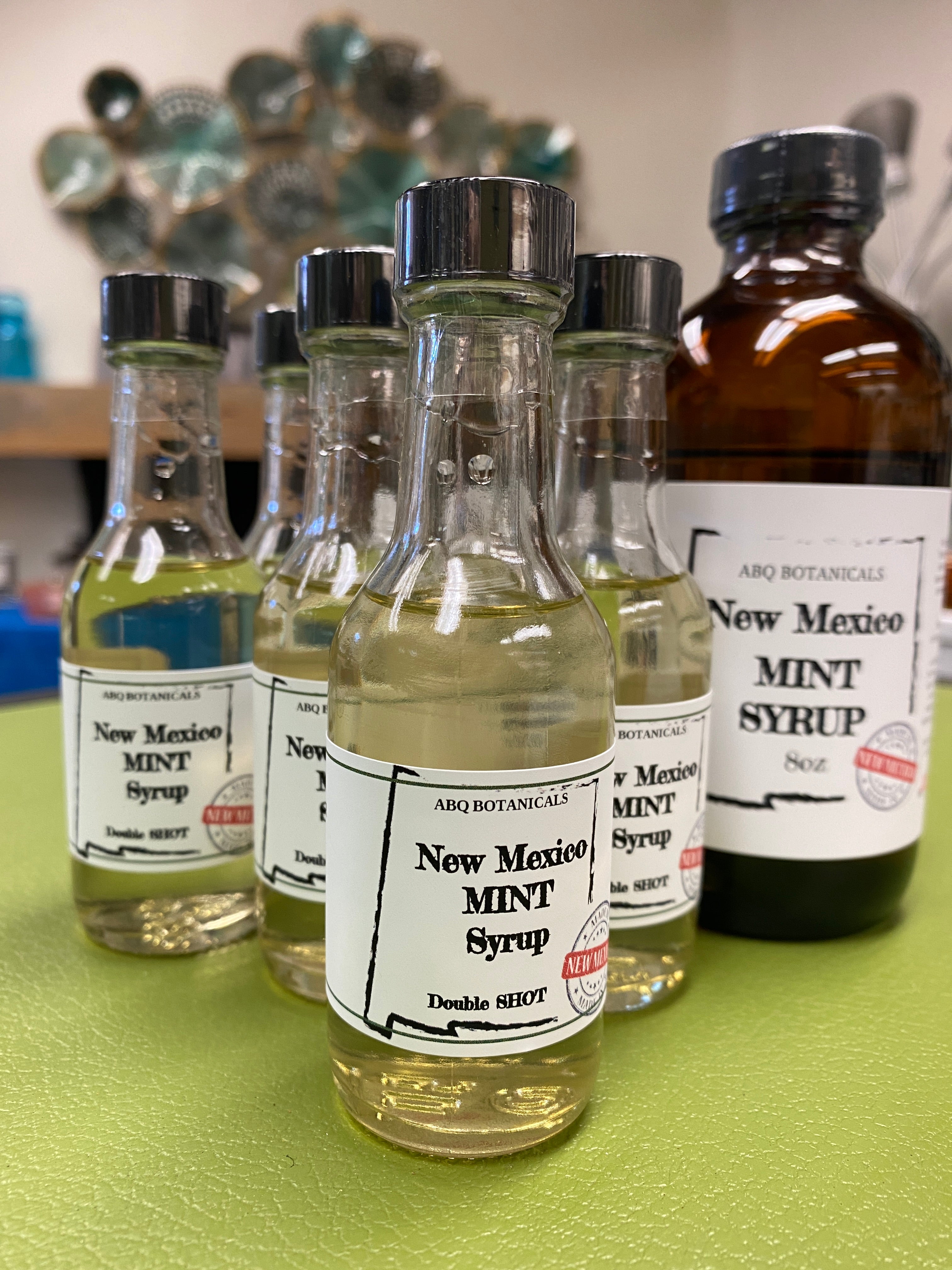 ABQ Mint Syrup 8 oz