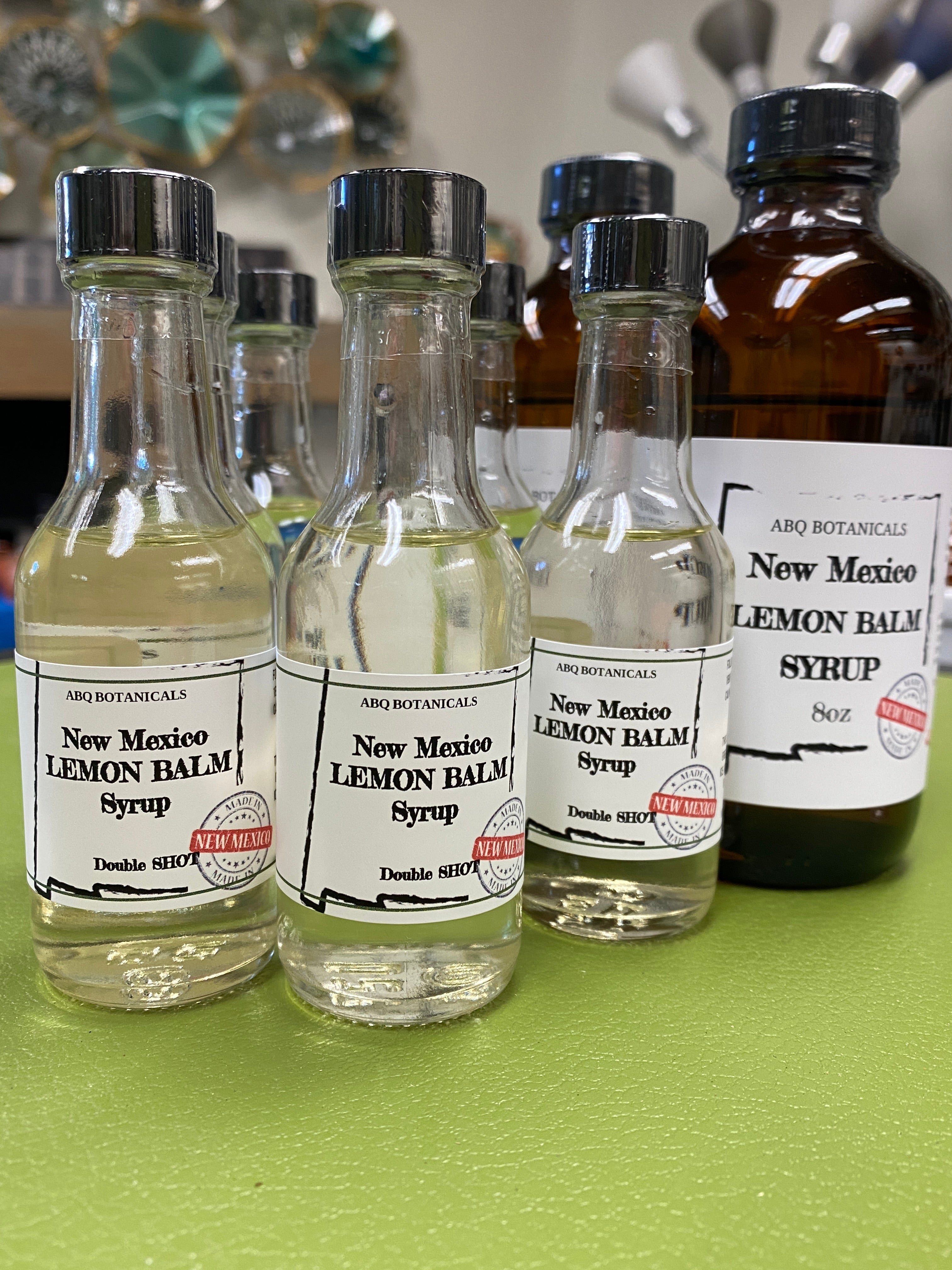 ABQ Lemon Balm Syrup 8 oz